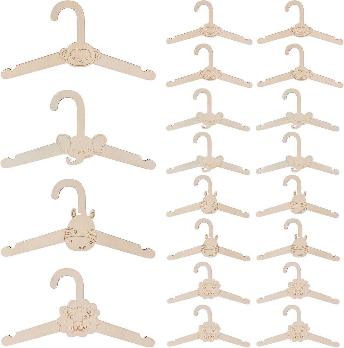 Baby Kledinghangers - Kinder Kleerhangers - Kledinghangers - hanger