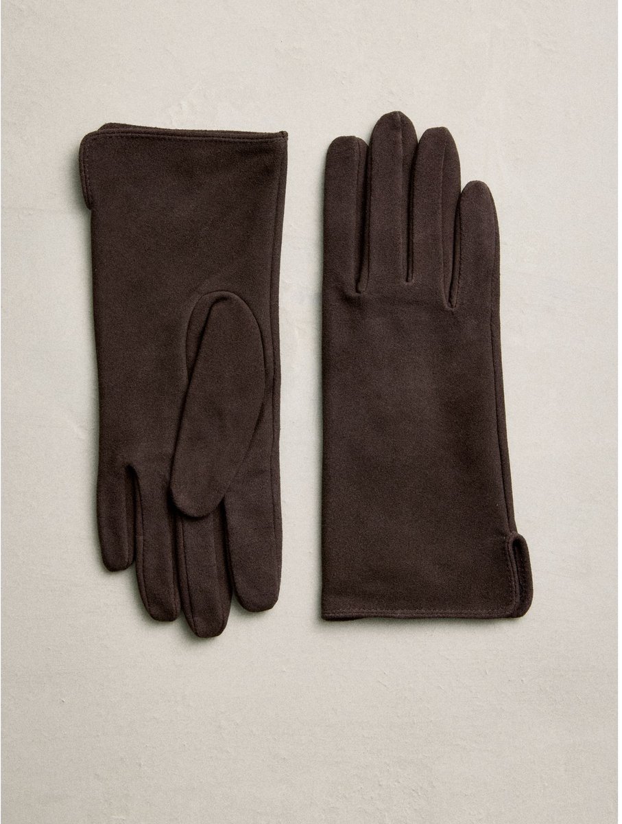 Next - Dames - N. Premium suède handschoenen - Bruin