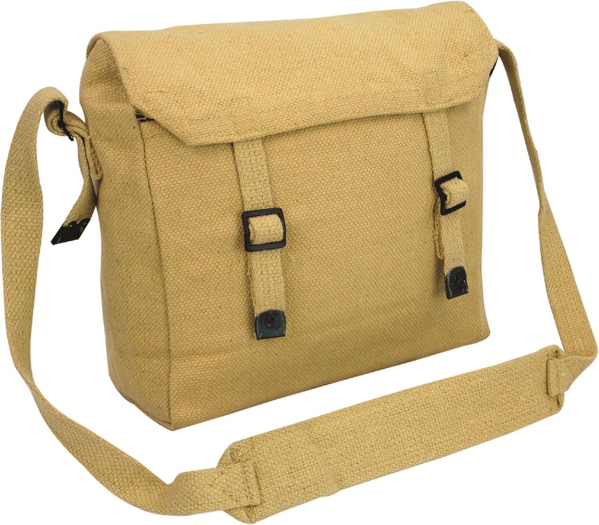 Boodschappentas - Compacte Tas - Dagelijks Gebruik - Verstelbare Banden - 26.5x20x10 cm - Beige
