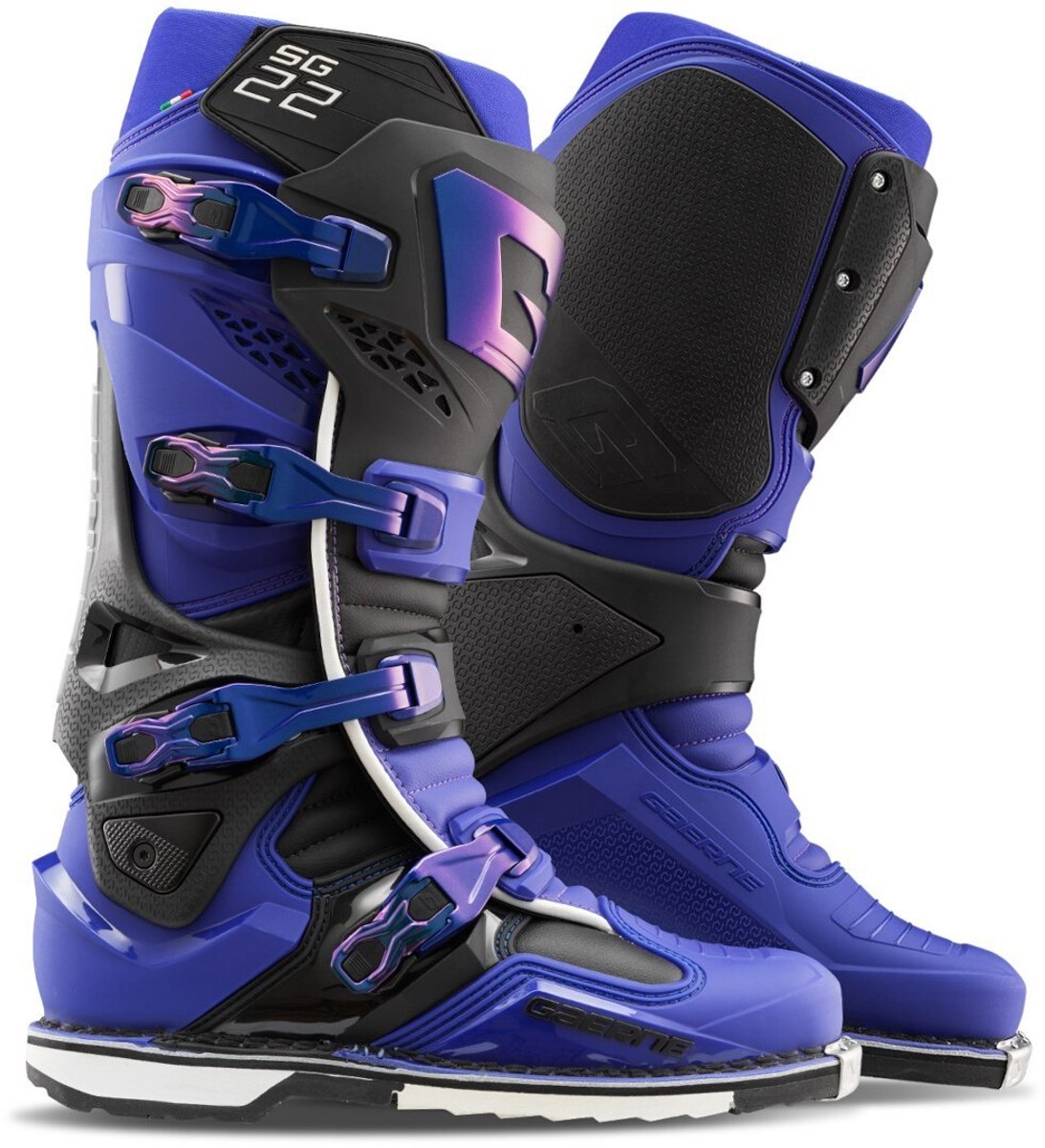 Gaerne SG-22 Blauw Zwart Crosslaarzen - Laars