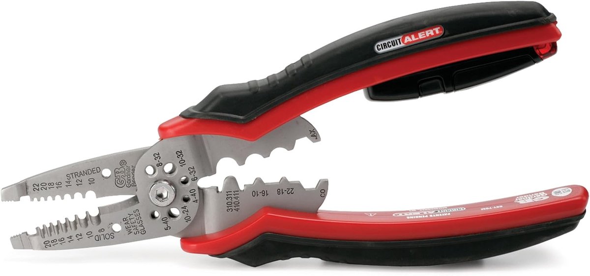 Draadstripper Crimper - Multifunctioneel Gereedschap - Elektrische Installaties - Geïntegreerde Spanningzoeker - 8-20 AWG