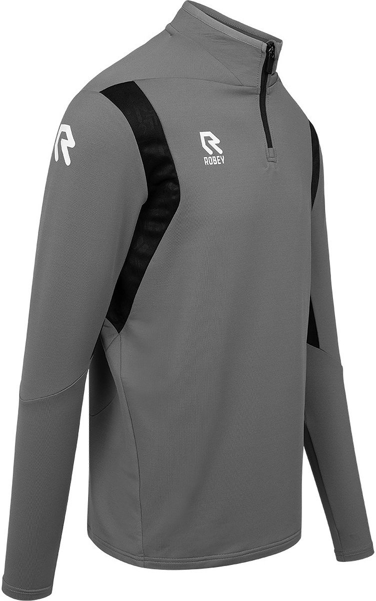 Robey Playmaker Ziptop Heren - Donkergrijs | Maat: M