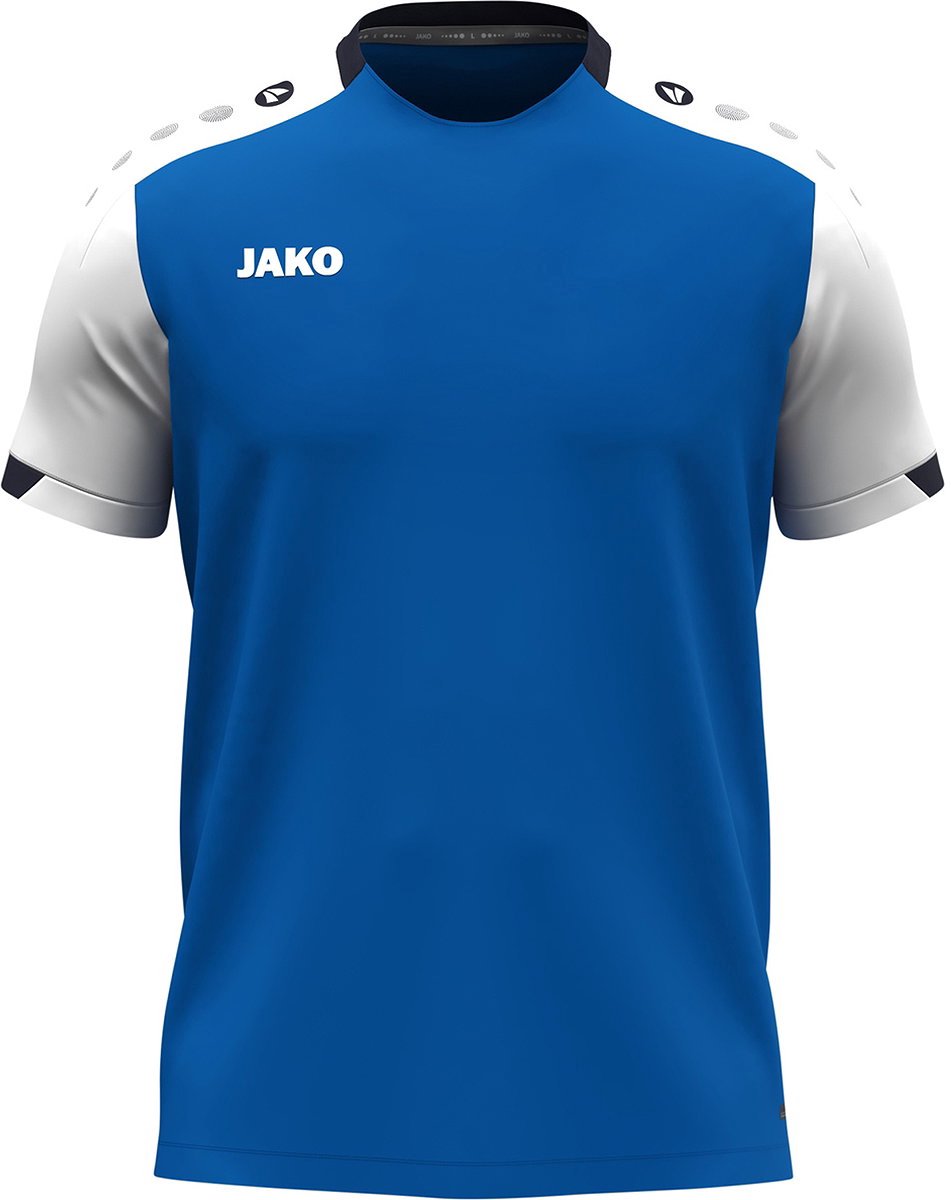 Jako Dynamic T-Shirt Heren - Royal / Wit / Marine | Maat: 4XL