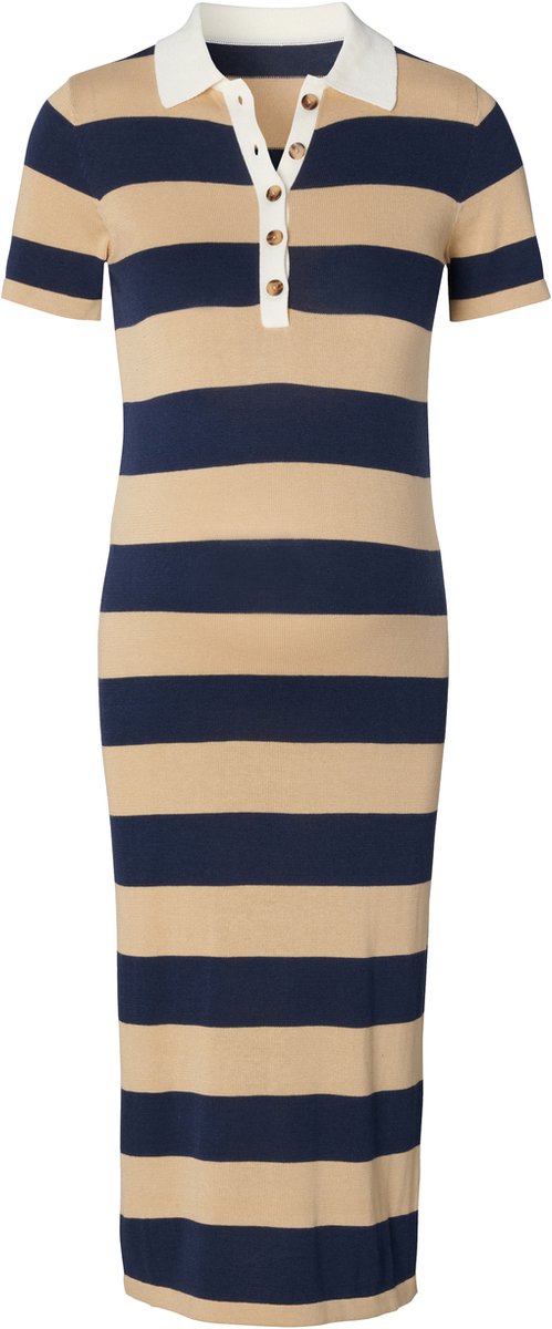 Noppies Jurk Dress nursing SS midi Zwangerschap - Maat Large