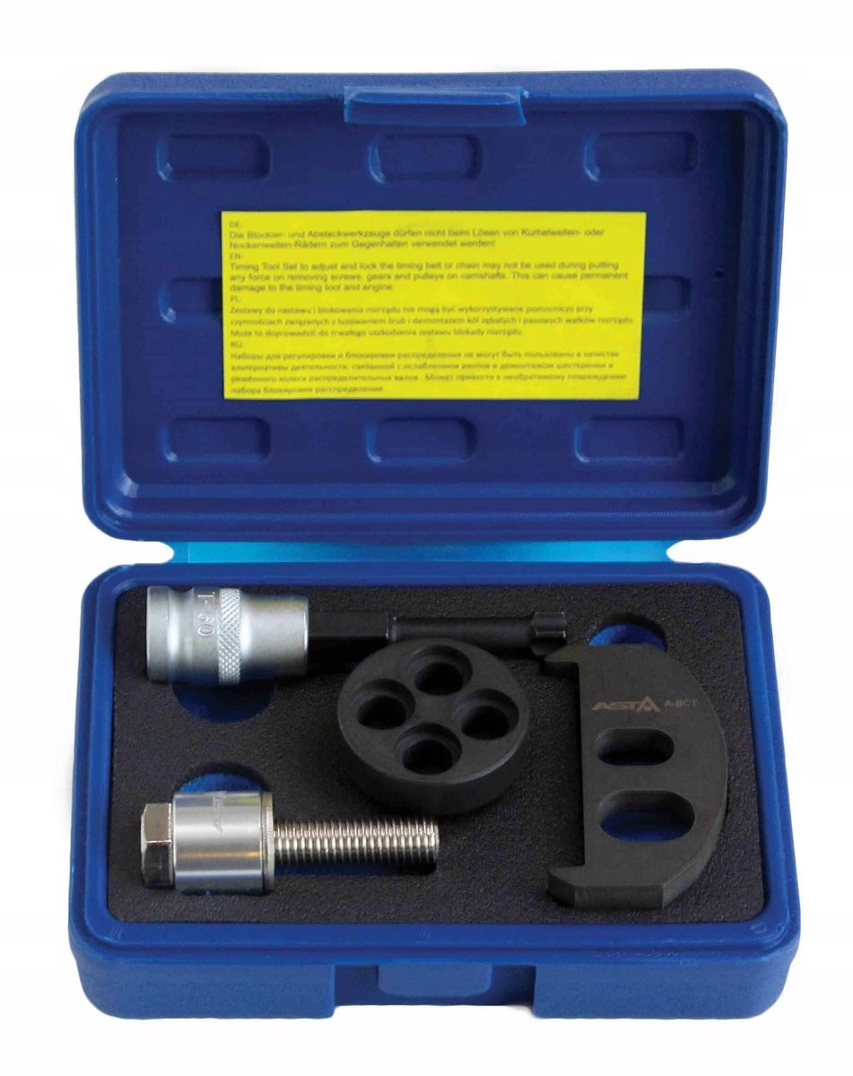 BMW 1 2 3 4 5 6 7 X3 X4 - Krukas blokkeer gereedschap - Professionele set - Voor benzine en diesel - Compatibel met Mini