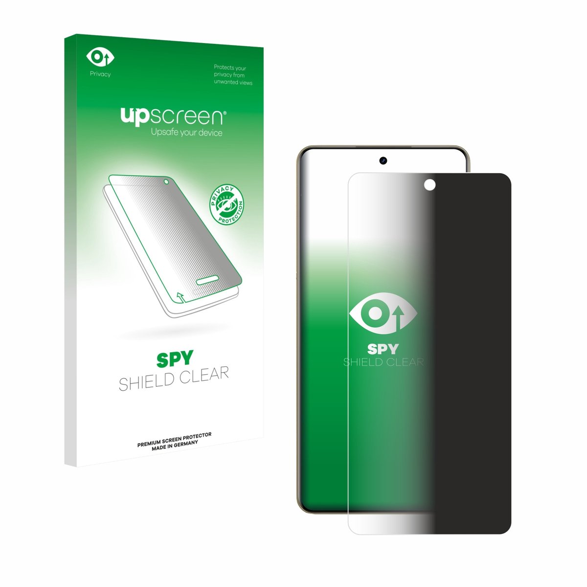 upscreen - privacy screenprotector voor realme 16 - Folie Beschermfolie Blauwlichtfilter