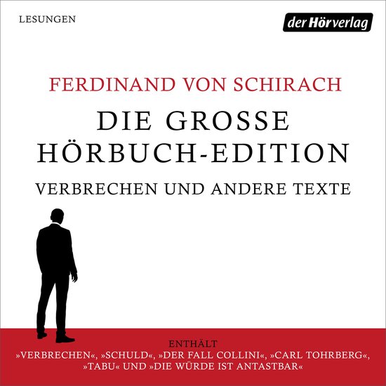 Die große Hörbuch-Edition - Verbrechen und andere Texte - cover