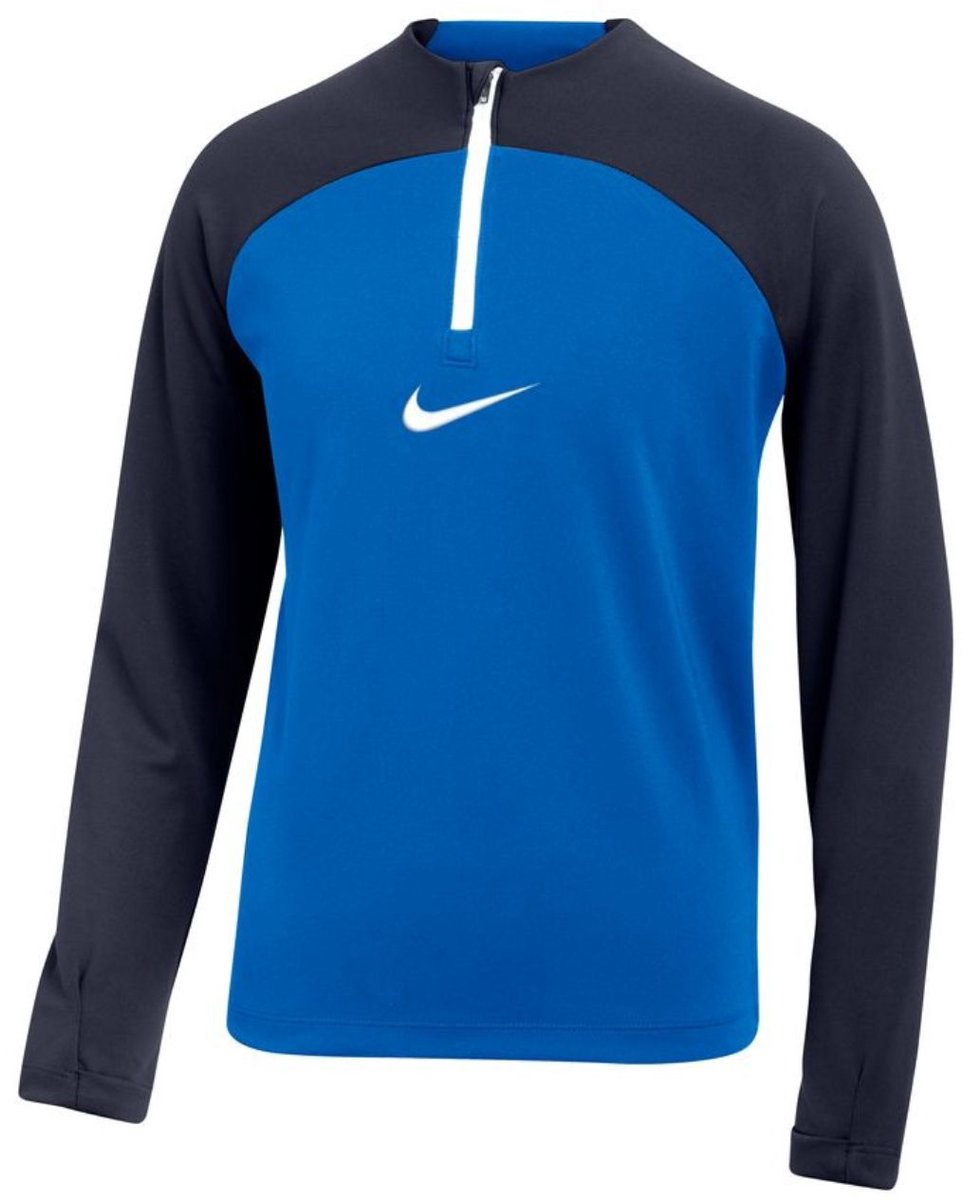 Nike Team T-shirt Kinderen Dri-FIT Academy Pro Drill Blauw-Donkerblauw - Maat M