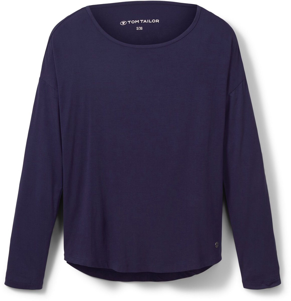 Tom Tailor - Pyjamatop - Maat 40 - dark blue uni