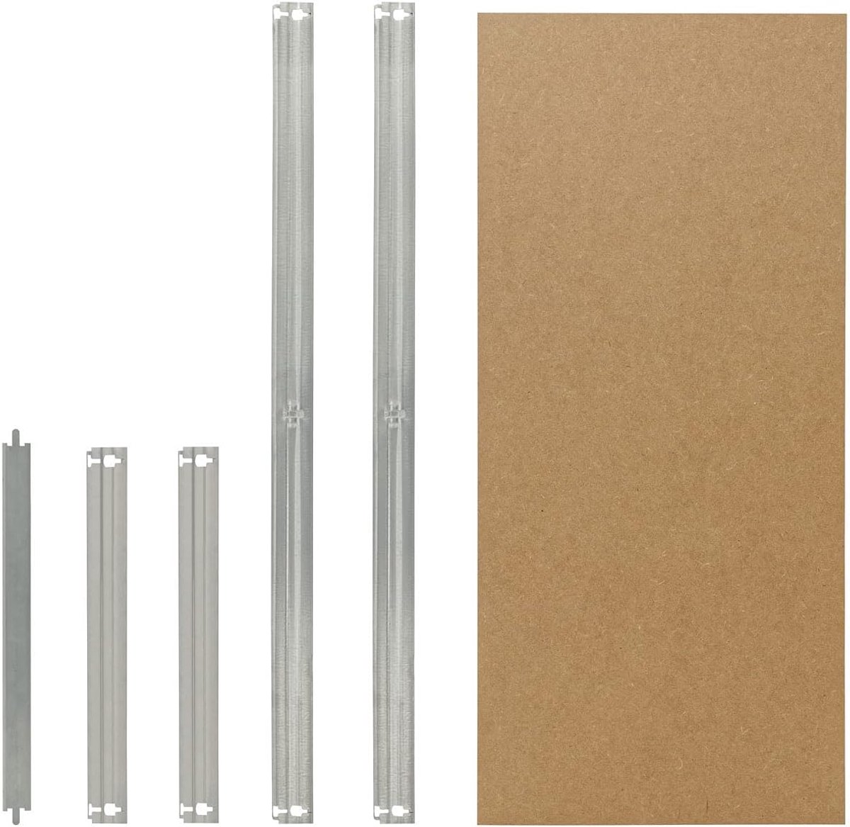 Complete Plankset - Extra Planken - Zware Rekken - Schroefloos Systeem - 60 x 23 cm - Verzinkt