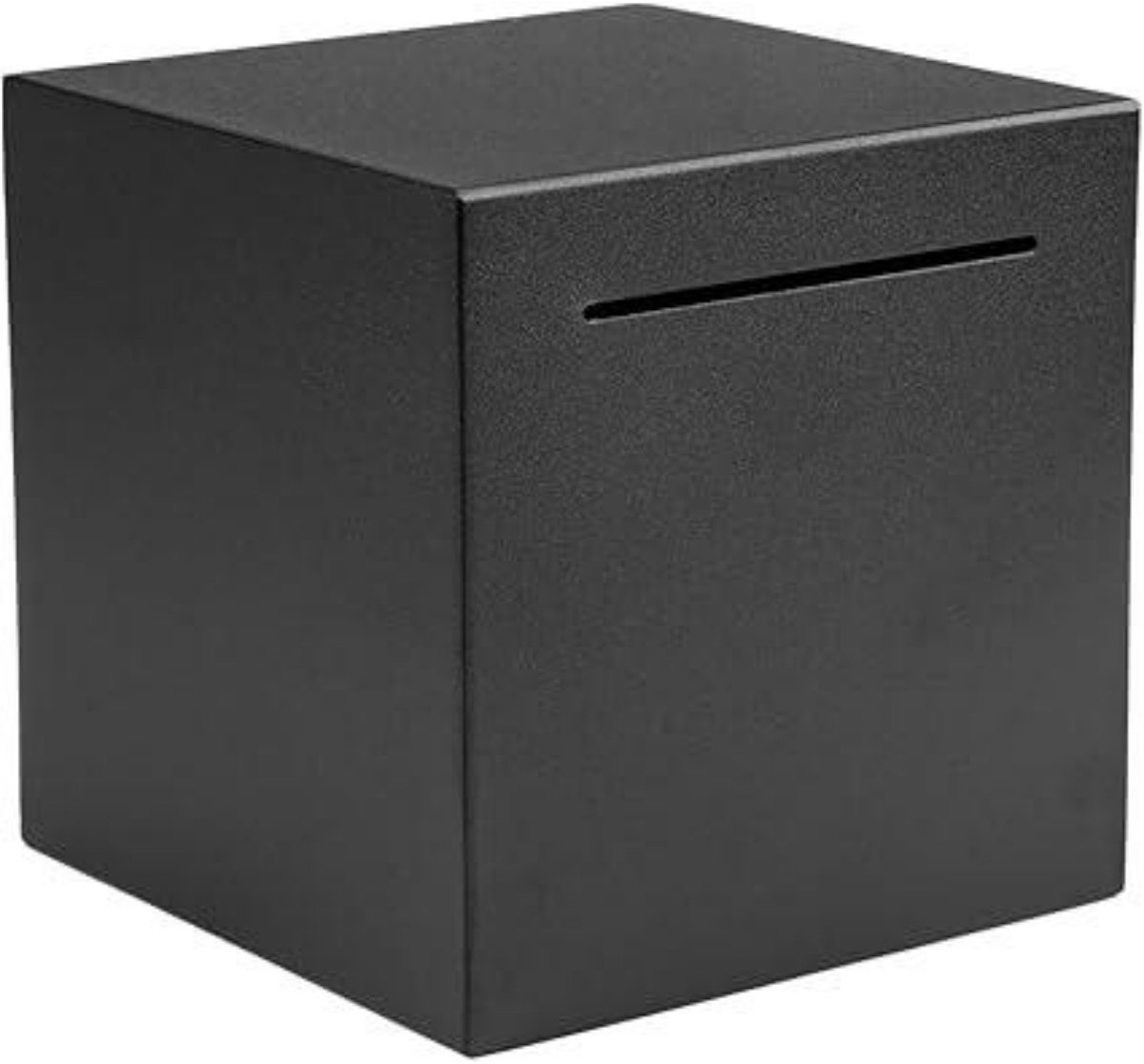 GELLDG Spaarbuksens - Niet Openbaar Edelstalen Spardos - 12x12cm Grote Capaciteit Duurzaam Metaal - Geschikt voor Volwassenen en Kinderen - Onbreekbaar Tenzij Vernietigd