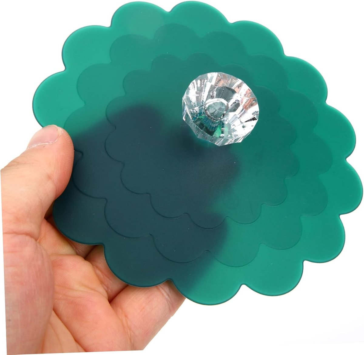 Siliconen Bekerdeksels - Herbruikbare Dekseltjes - Dranken Afdekken - Set van 18 stuks - 11.7cm Diameter - Vrolijke Kleuren — cadeau in Cadeau-ideeën - foto 4