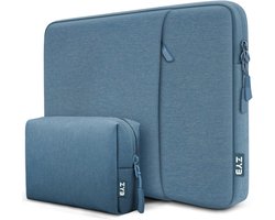 Originap 14 inch laptoptas, laptophoes, laptophoes 14 inch tas voor 2023, 2024, 2025, MacBook Air 15, M4, M3, M2,14 inch notebook, Lenovo Thinkpad Ideapad Chromebook, HP Acer Dell Mac Pro 15, donkerblauw
