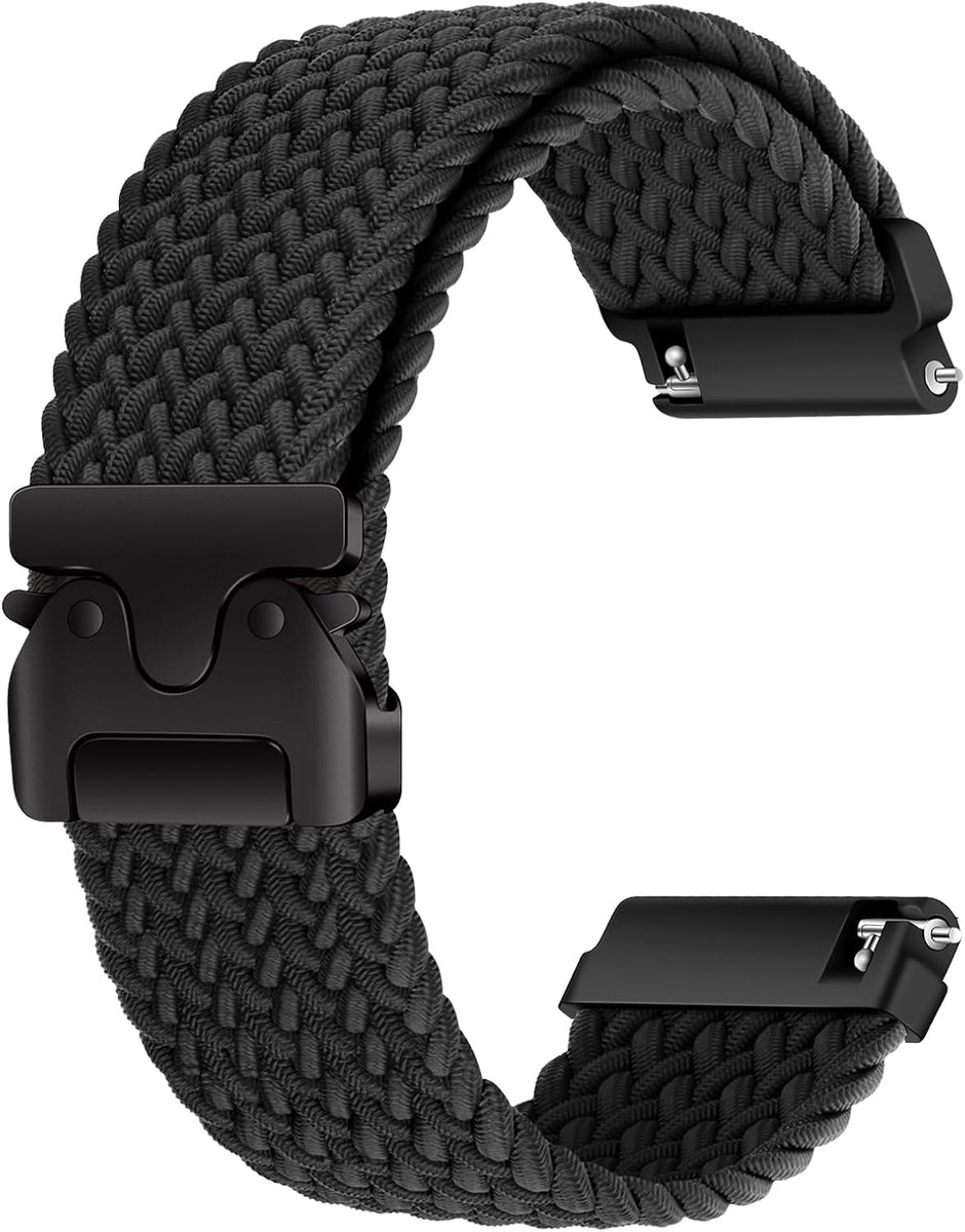Nylon Horlogebandje - Geweven Band - Dagelijks Gebruik - Verstelbare Pasvorm - 18mm 20mm 22mm
