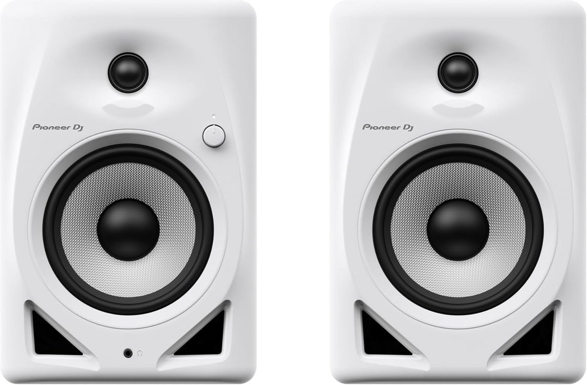 Monitor Luidsprekers - Desktop Geluid - Muziek Productie - Dubbele Modus - 5 Inch Woofer - Wit
