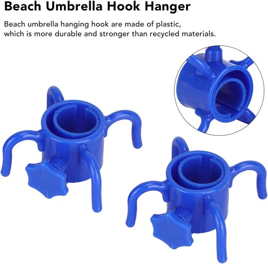 Bessenplukker - Fruitplukker - Snelle oogst - Ergonomisch handvat - 16 x 9 cm - Blauw — afbeelding 2