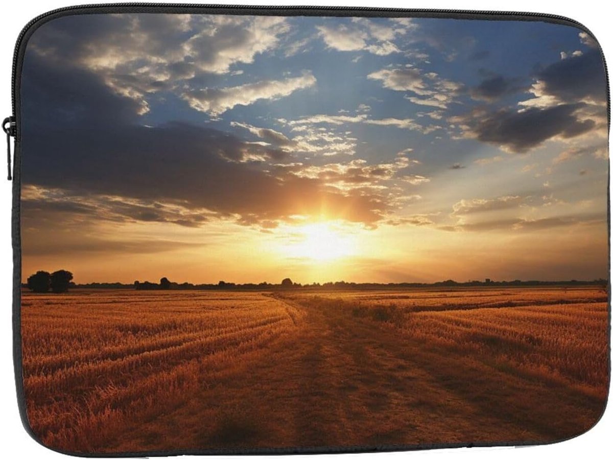 Laptophoes - Computer tas - Dagelijks gebruik - Schokabsorberend - 13 inch - Zwart