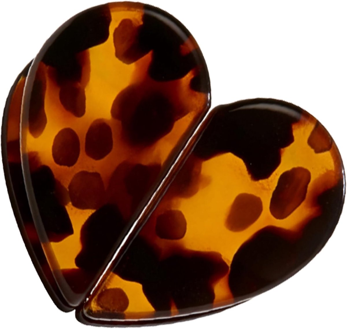 Hartvormige Haarklemmen - Modieuze Haarclips - Dagelijkse Stijl - Veilige Klem - 6 x 6 x 2 cm