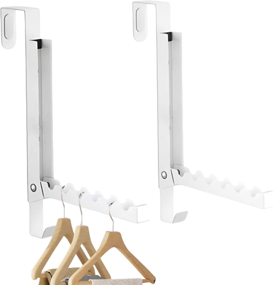 Deur Hanger - Kledingrek - Ruimtebesparing - Inklapbaar Ontwerp - 9.25 Inch