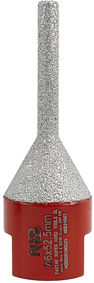 Diamant vingerfrees boor - Conische boor afschuinen - Gaten vergroten tegels - Droog gebruik geschikt - 6-25mm