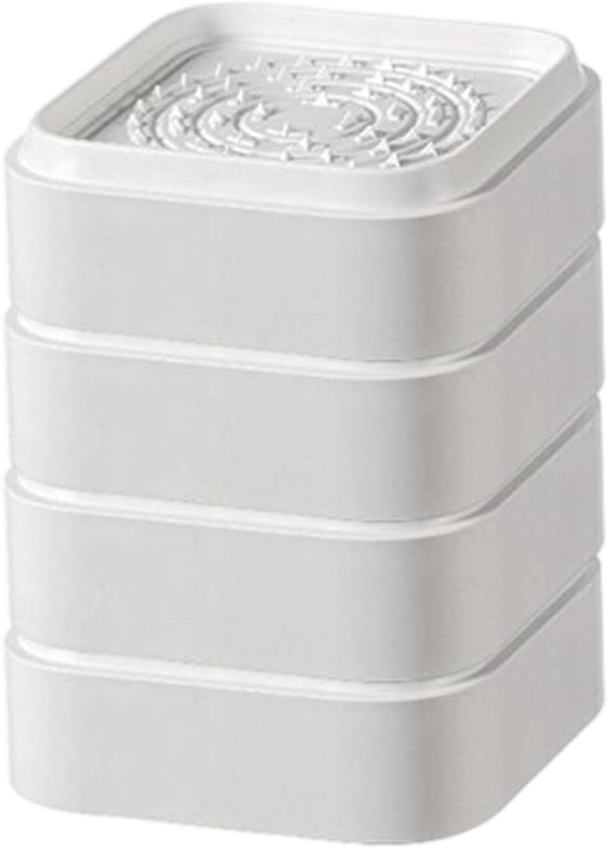 Meubelverhogers - Antislip blokken - Apparaten verhogen - Zware vierkante steunen - 8x8x3.1cm