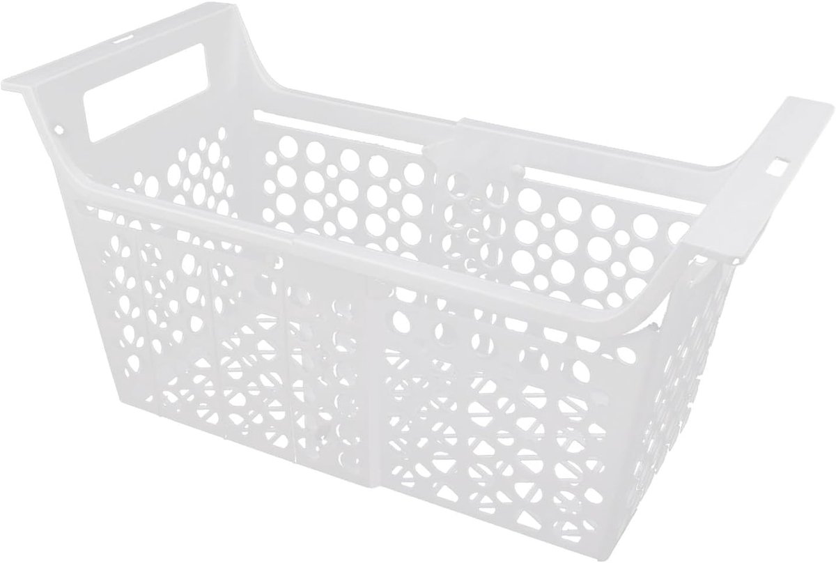 Diepvriesmand Opbergmand - Vriezer Organizer - Diepvrieskist Indelen - Verstelbaar Uitbreidbaar - 40 x 28 x 26 cm