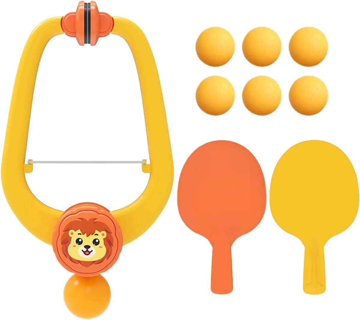 Deurframe PingPong Set - Hangend Tafeltennis - Binnen Spelen - Verstelbare Band - 26 x 16 x 6 cm