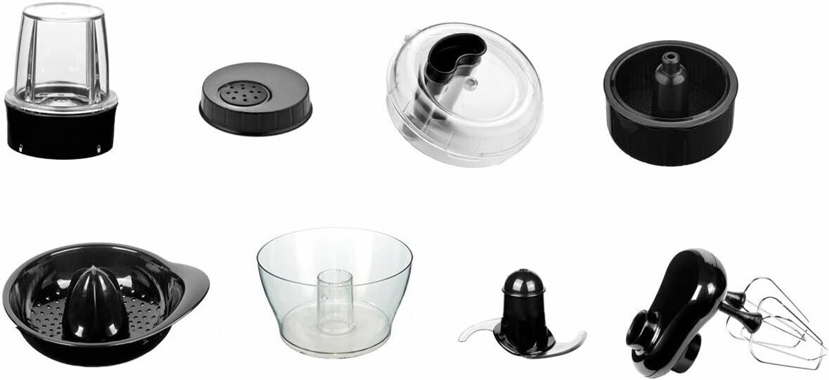 Keukenmachine Accessoires - Keukenapparaat Onderdelen - Extra Keukenfunctionaliteit - Veelzijdige Opzetstukken - 37 x 19.5 x 19.5 cm