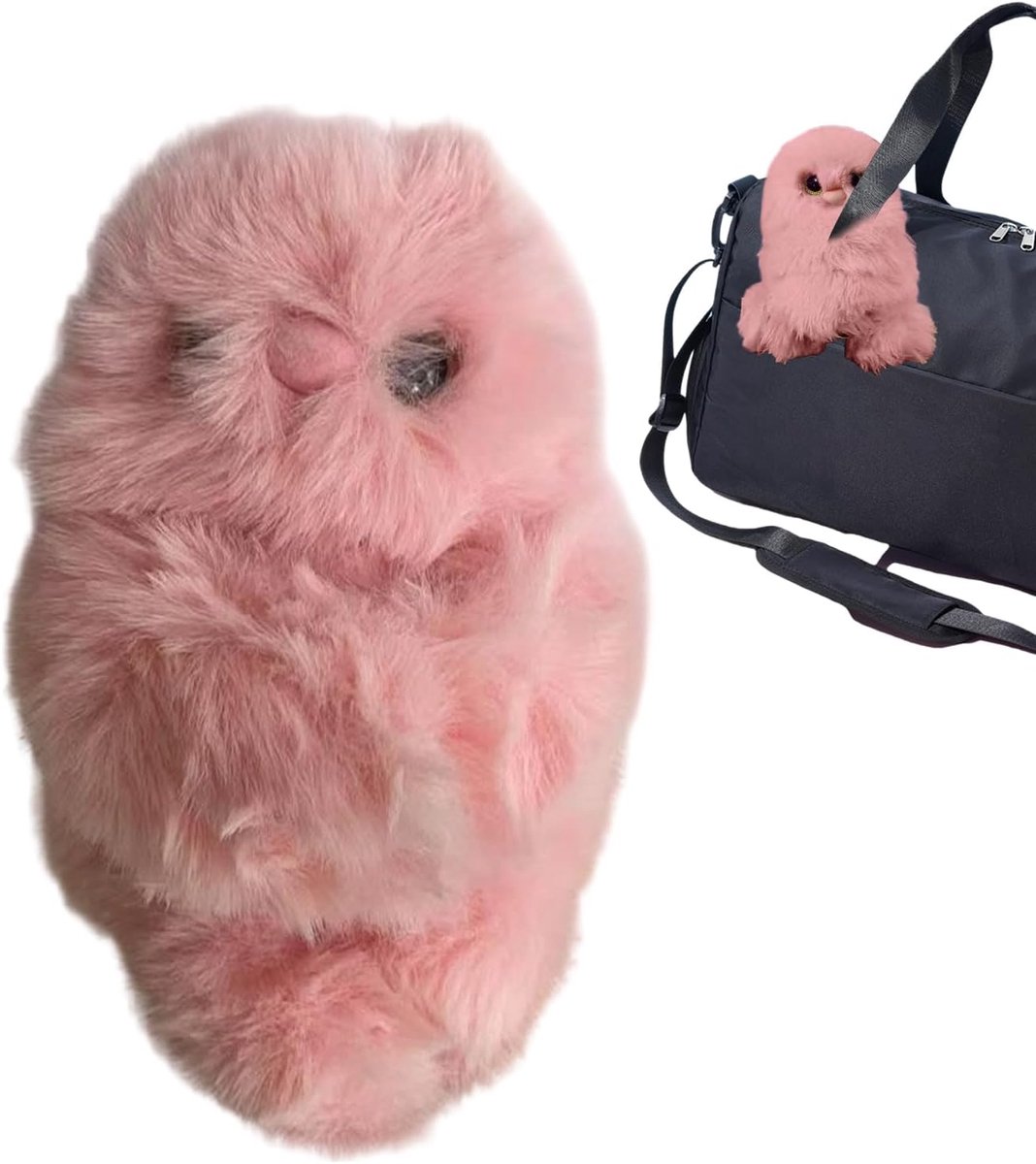 Interactieve Knuffel - Zingende Poppen - Feest en Spel - Stemopname Functie - 18x13x16 cm - Roze