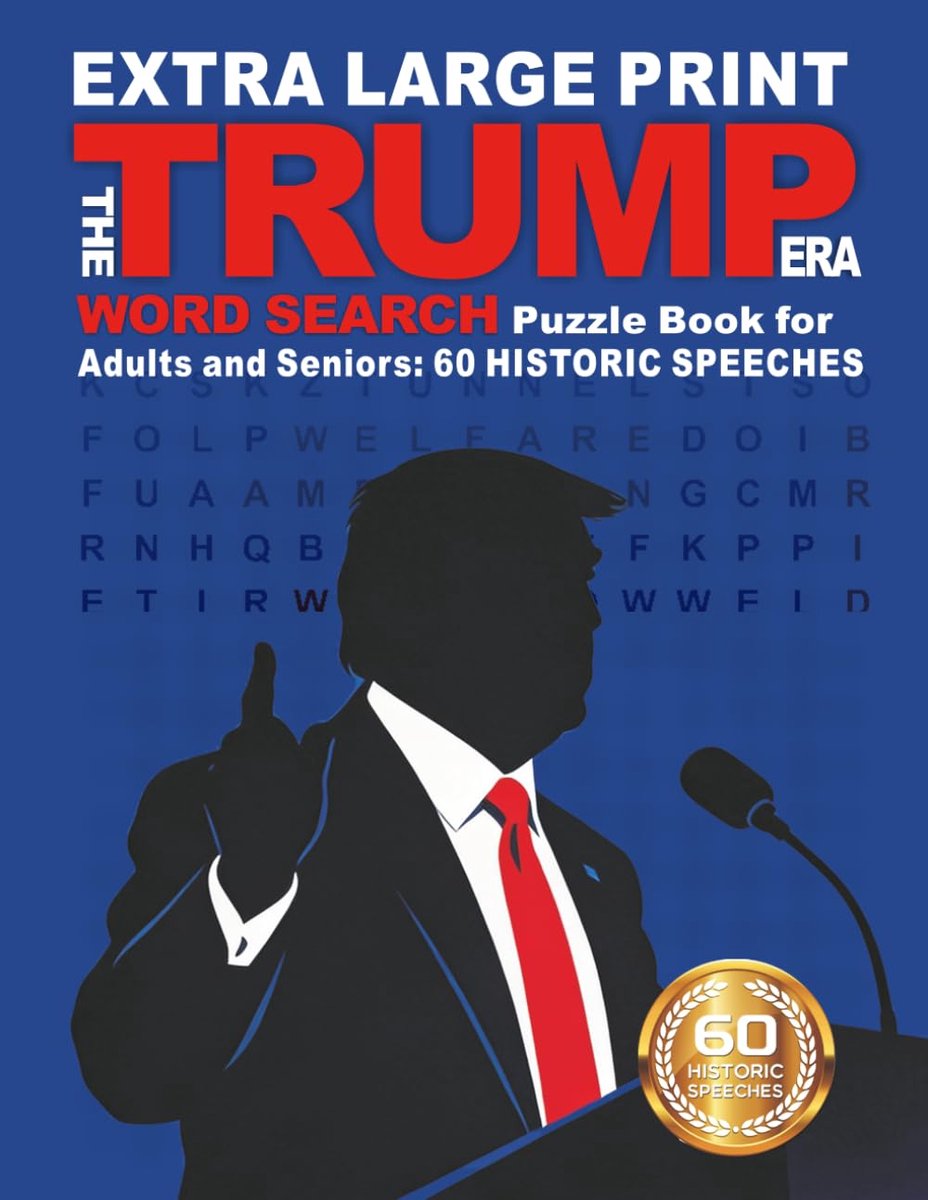 Woord Zoekboek - Puzzelboek Grote Letters - Geheugen Trainen - 60 Historische Toespraken - Extra Groot Formaat