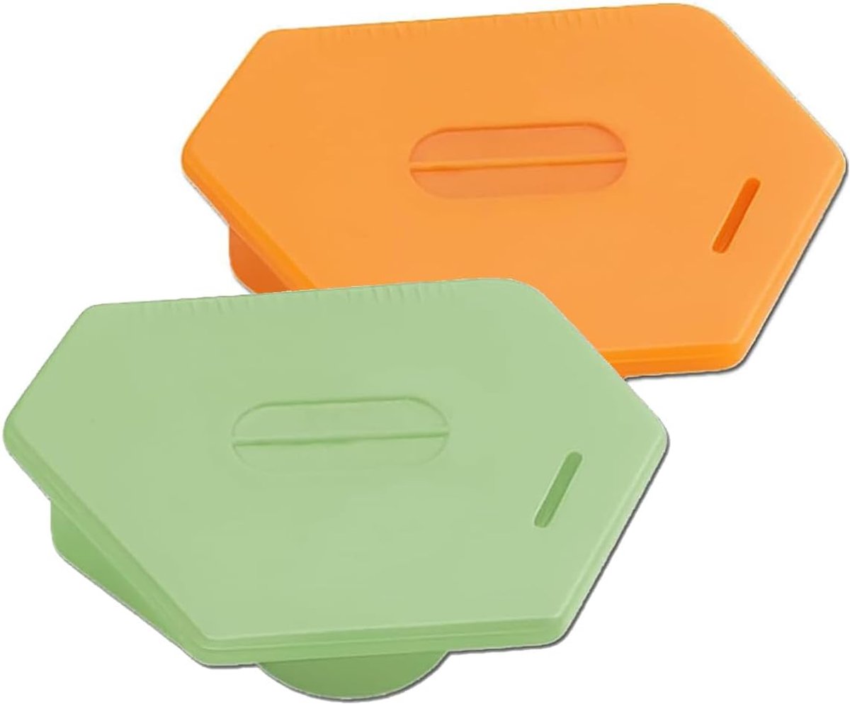 Magnetische Naaigeleiding - Zoom Hulpstuk - Nauwkeurig Naaien - Schaal Verstelbaar - 8.9 x 6.4 cm - Groen Oranje