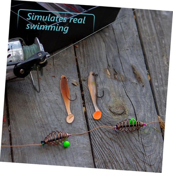 Kunstmatige Snoek - Nep Aas - Vissen - Realistische Vorm - 6.5 Cm - Multi — afbeelding 3
