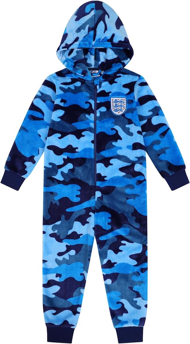 Jongens Slaappak - Eendelig Pyjama - Koude Avonden - Zachte Fleece Stof - Camouflage