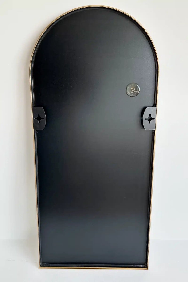 Grote Staande Spiegel Ovaal 180x100 Goud