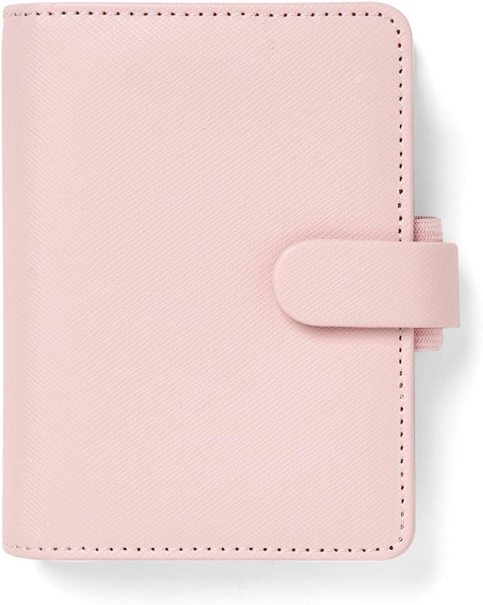 Mini Agenda Organizer met Suède-look PU Hoes en 2025 Kalender