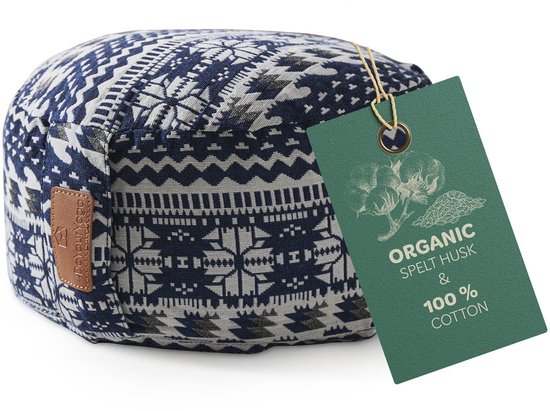 Meditatiekussen Bodhi Premium rond zonder plooien. – Bodhi | shop