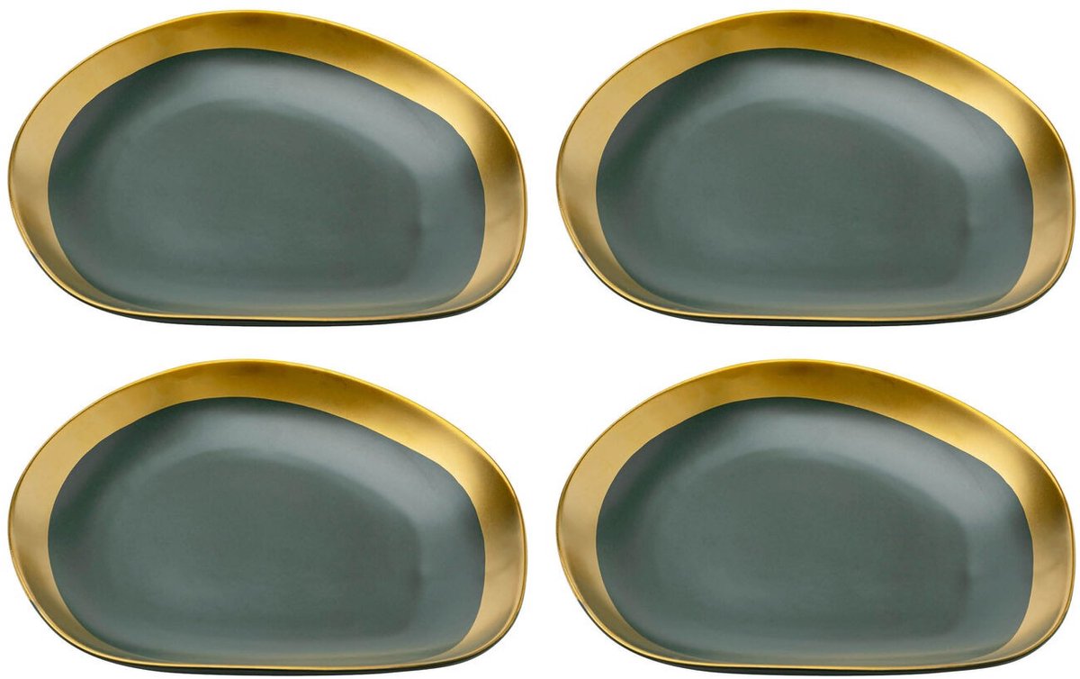 Borden Vibrations Ø27cm groen (4/set) Kare Design