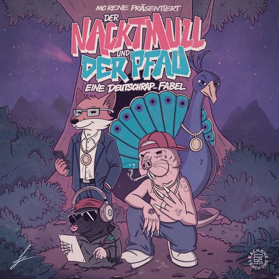 Der Nacktmull & Der Pfau - cover