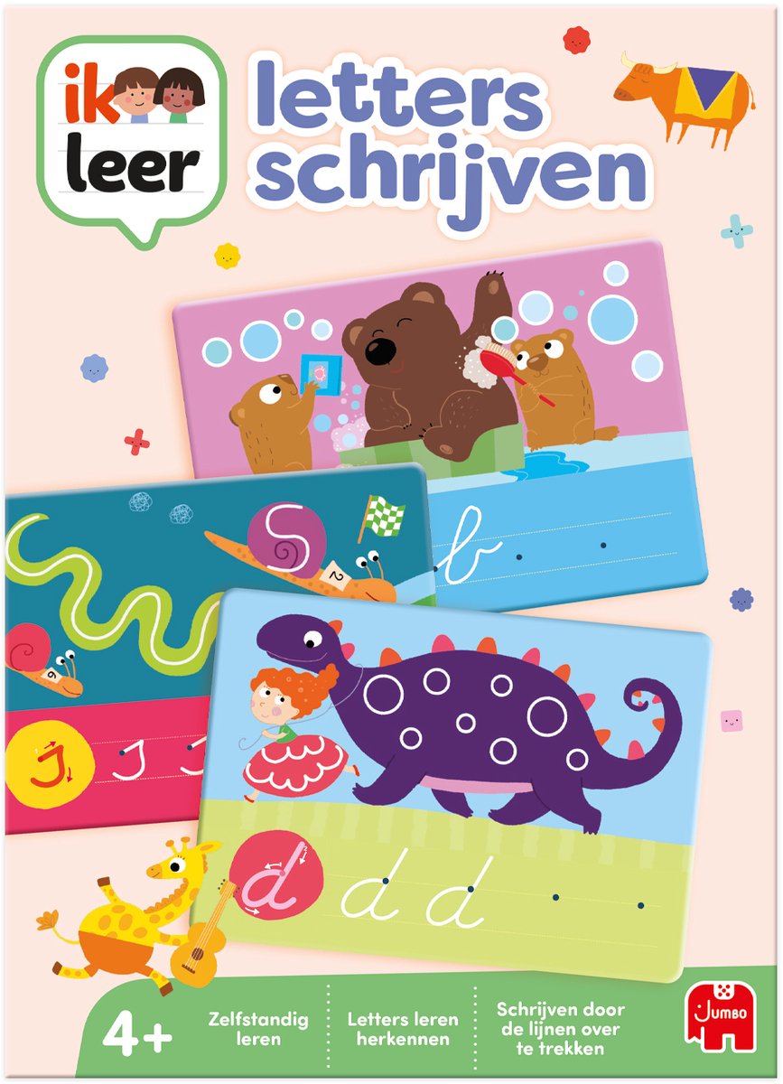 Jumbo - Ik Leer - Letters Schrijven - Educatief spel - Vanaf 4 jaar — afbeelding 2