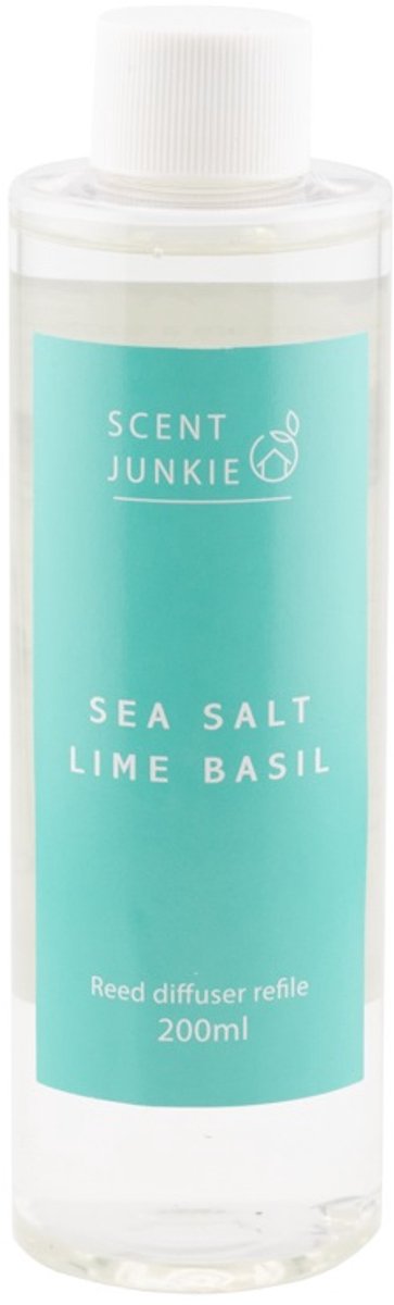 Geurdiffuser refill 200ml sea salt basil