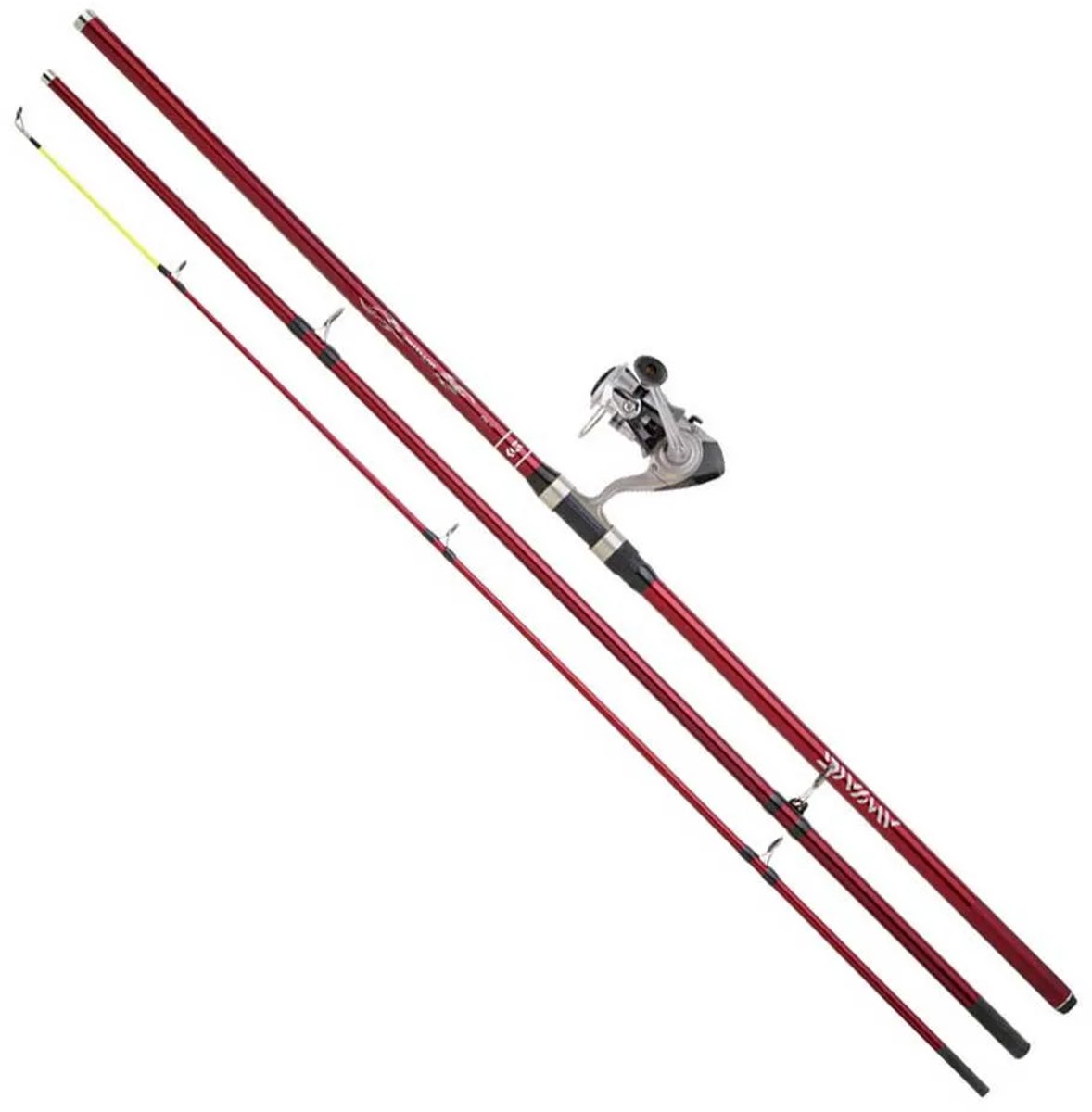 Daiwa Sweepfire+q860fm Surfcasting-combo Rood 4.20 m / 100-200 g