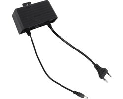 12V 2A Voeding met Lichtbescherming en Waterdichte AC DC-Adapter voor Monitor, Wandgemonteerd met EU-stekker
