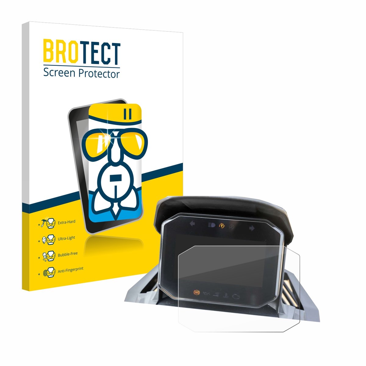 Screenprotector voor Honda ADV350 4" Beschermglas transparant