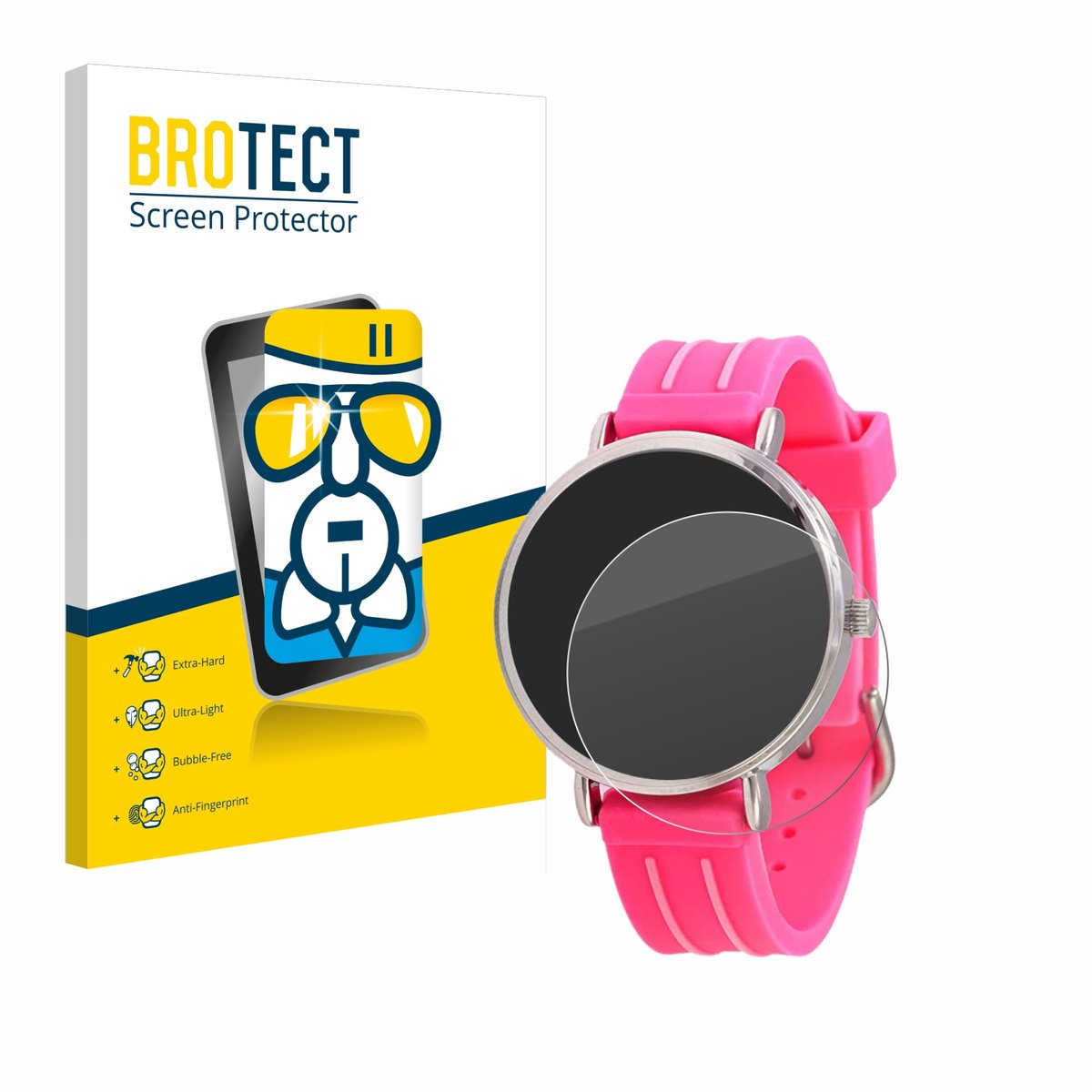 Screenprotector voor Kiddus Children's Learning Watch Beschermglas transparant
