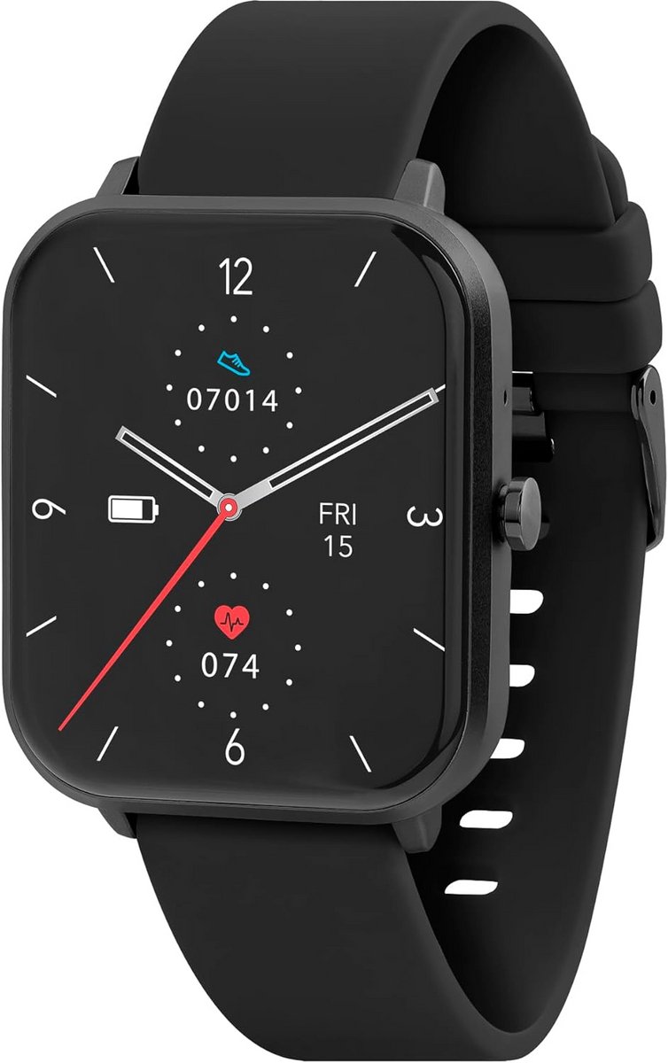 Smartwatch met hartslagmeter en stappenteller - Spatwaterdicht Activiteitenhorloge