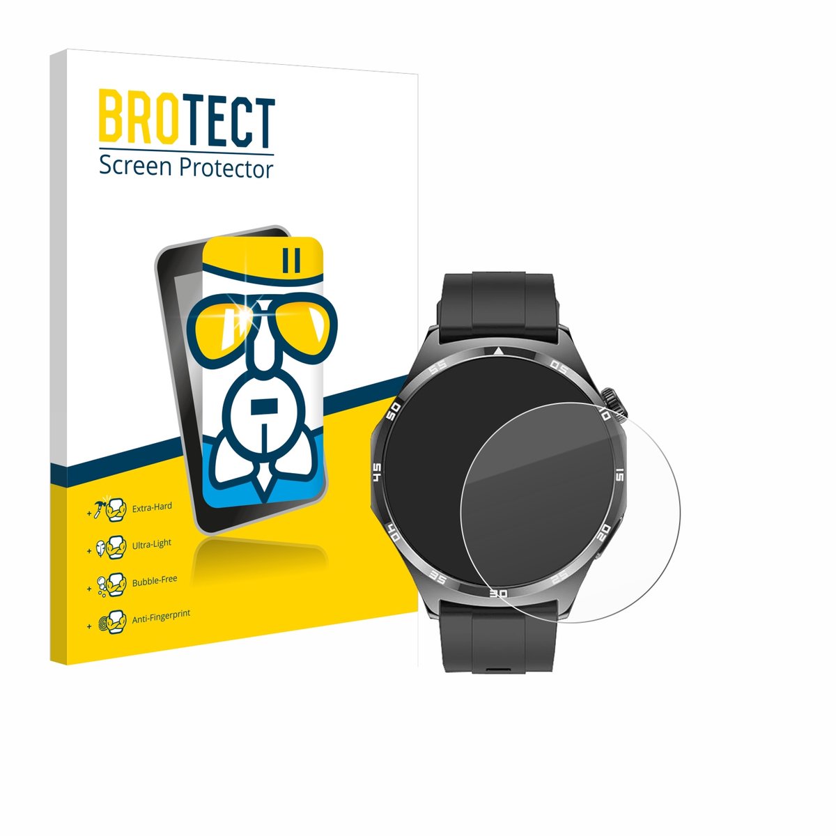 Screenprotector voor Marsyu MT300 1.43" Beschermglas transparant