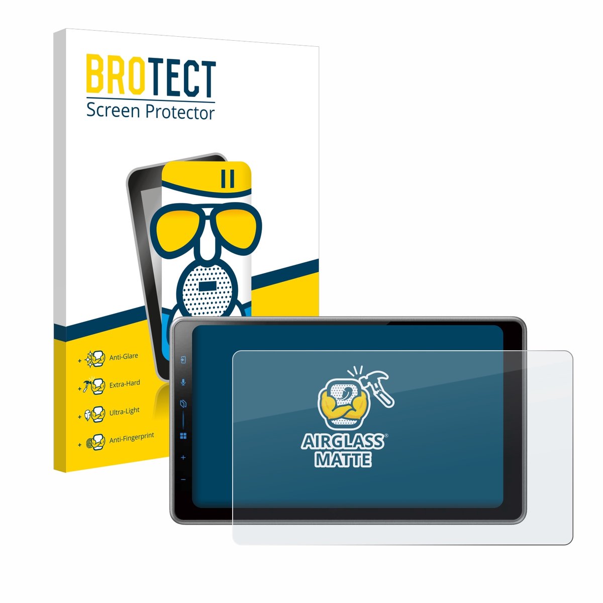 BROTECT - Screenprotector voor Pioneer SPH-DA97DAB - Folie Beschermfolie Beschermglas matte