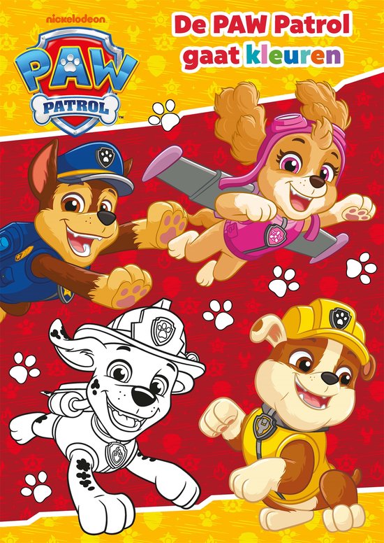 Paw Patrol - De PAW Patrol gaat kleuren - cover