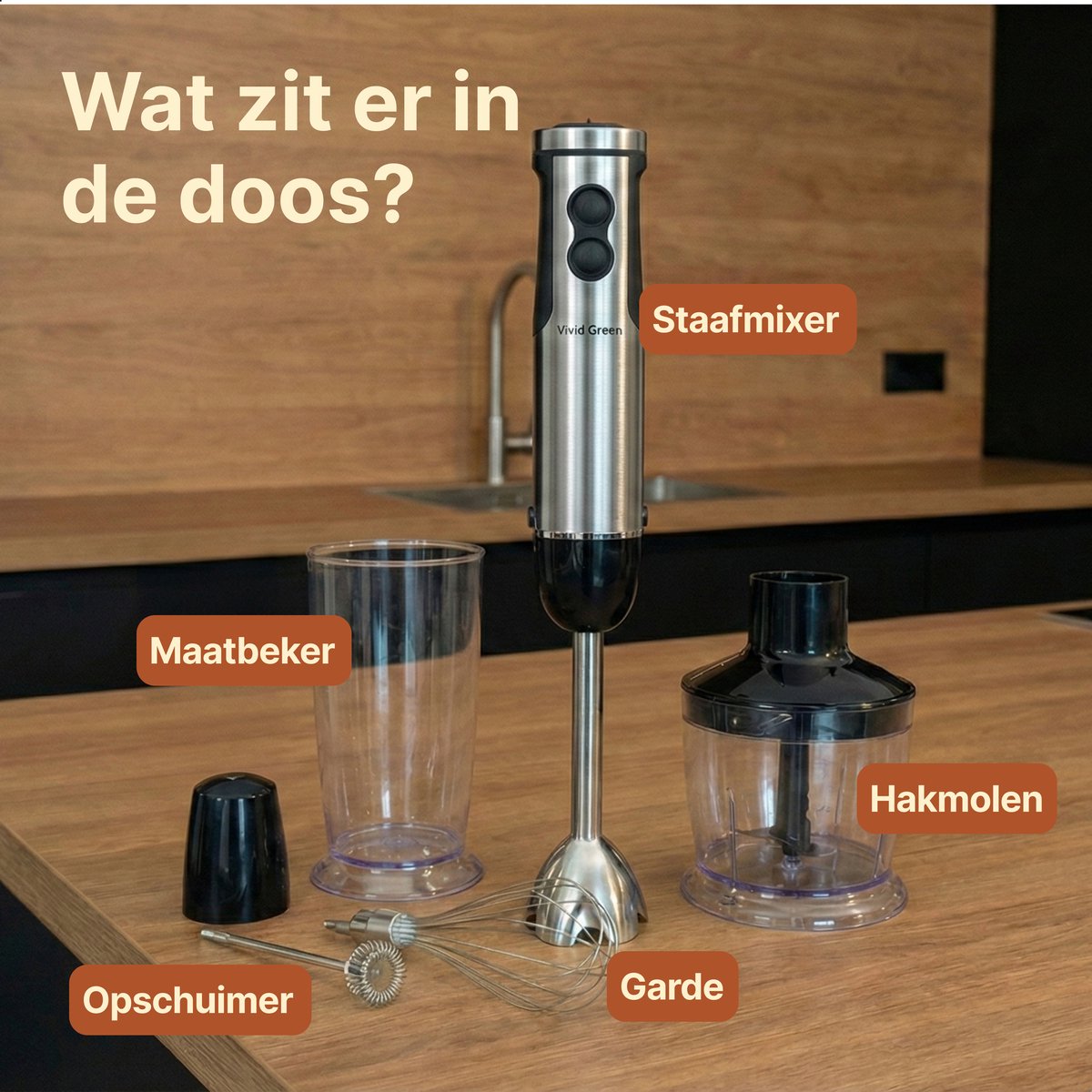 Zilan Mixer Vertical de Mana Profesional - 1200W, 2 Viteze, Functie Turbo, Blend Zilan Mixer Vertical de Mana Profesional - 1200W, 2 Viteze, Functie Turbo, Blend