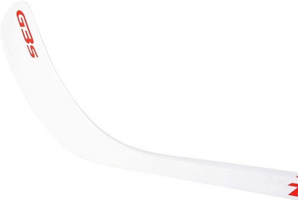 Verstelbare Hockey-/IJshockey Stick - Rood - Voor Asfalt, Beton en IJs